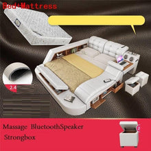 Load image into Gallery viewer, Lit Enfant Bett Totoro Yatak Odasi Mobilya Single Letto A Castello Recamaras Frame Leather De Dormitorio Cama Moderna Mueble Bed