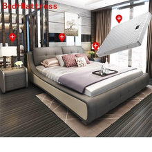 Load image into Gallery viewer, Room Set Lit Enfant Yatak Odasi Mobilya Box Meuble Maison Leather De Dormitorio Cama Moderna bedroom Furniture Mueble Bed