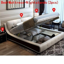 Load image into Gallery viewer, Room Set Lit Enfant Yatak Odasi Mobilya Box Meuble Maison Leather De Dormitorio Cama Moderna bedroom Furniture Mueble Bed