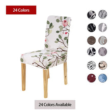 Load image into Gallery viewer, Floral Printing Anti-dirty Stretch Chair Covers Elastic Chair Protector Slipcover