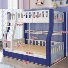 Load image into Gallery viewer, Bett Room Frame Home Set Yatak Odasi Mobilya Mobili Modern Letto Box bedroom Furniture Mueble De Dormitorio Cama Double Bunk Bed