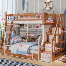 Load image into Gallery viewer, Bett Room Frame Home Set Yatak Odasi Mobilya Mobili Modern Letto Box bedroom Furniture Mueble De Dormitorio Cama Double Bunk Bed