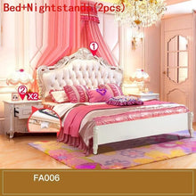 Load image into Gallery viewer, Letto Kids Box Matrimonio Frame Single Room Mobili Per La Casa Leather bedroom Furniture Moderna Cama Mueble De Dormitorio Bed