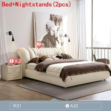 Load image into Gallery viewer, Mobili Set Recamaras Home Mobilya Yatak Kids Box Room Single Leather Moderna Cama bedroom Furniture Mueble De Dormitorio Bed