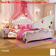 Load image into Gallery viewer, Mobili Set Recamaras Home Mobilya Yatak Kids Box Room Single Leather Moderna Cama bedroom Furniture Mueble De Dormitorio Bed