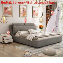 Load image into Gallery viewer, Meuble Maison Bett Mobili Per La Casa Meble Quarto Yatak Modern Ranza Matrimonio Cama Mueble De Dormitorio bedroom Furniture Bed