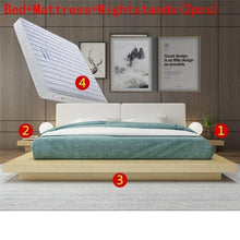 Load image into Gallery viewer, Meuble Maison Bett Mobili Per La Casa Meble Quarto Yatak Modern Ranza Matrimonio Cama Mueble De Dormitorio bedroom Furniture Bed