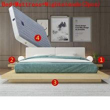 Load image into Gallery viewer, Meuble Maison Bett Mobili Per La Casa Meble Quarto Yatak Modern Ranza Matrimonio Cama Mueble De Dormitorio bedroom Furniture Bed