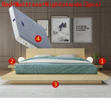 Load image into Gallery viewer, Meuble Maison Bett Mobili Per La Casa Meble Quarto Yatak Modern Ranza Matrimonio Cama Mueble De Dormitorio bedroom Furniture Bed
