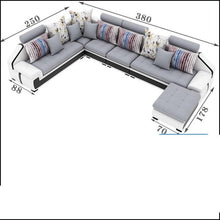 Load image into Gallery viewer, Mobili Futon Moderna Oturma Grubu Mobilya Koltuk Takimi Divano Couche For Puff Mueble De Sala Set Living Room Furniture Sofa
