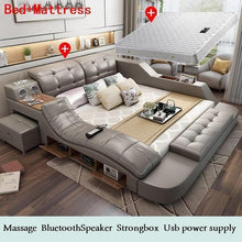 Load image into Gallery viewer, La Casa Meuble De Maison Bett Quarto Room Box Letto Matrimoniale Mobili Single Leather bedroom Furniture Mueble Moderna Cama Bed