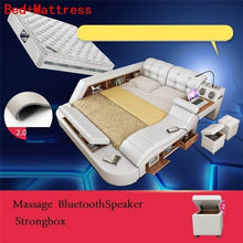 Load image into Gallery viewer, La Casa Meuble De Maison Bett Quarto Room Box Letto Matrimoniale Mobili Single Leather bedroom Furniture Mueble Moderna Cama Bed