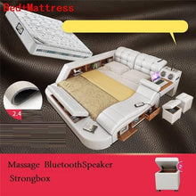 Load image into Gallery viewer, La Casa Meuble De Maison Bett Quarto Room Box Letto Matrimoniale Mobili Single Leather bedroom Furniture Mueble Moderna Cama Bed