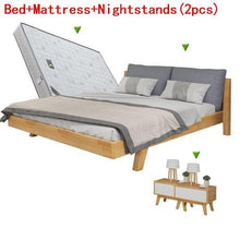 Load image into Gallery viewer, Frame Single bedroom Furniture Cama Moderna Mueble Bed