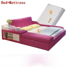 Load image into Gallery viewer, Enfant Mobili Single Frame Letto Modern Infantil Tempat Tidur Tingkat bedroom Furniture Cama Moderna Mueble De Dormitorio Bed