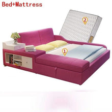 Load image into Gallery viewer, Enfant Mobili Single Frame Letto Modern Infantil Tempat Tidur Tingkat bedroom Furniture Cama Moderna Mueble De Dormitorio Bed