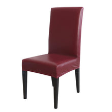 Load image into Gallery viewer, Leather Chair Cover Spandex Waterproof Oilproof Chair Cover