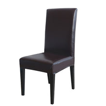 Load image into Gallery viewer, Leather Chair Cover Spandex Waterproof Oilproof Chair Cover