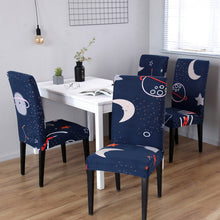 Load image into Gallery viewer, 4/6pcs Dining Chair Cover Spandex Removable Anti-dirty Kitchen Seat Cover Stretch Chair