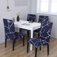 Load image into Gallery viewer, 4/6pcs Dining Chair Cover Spandex Removable Anti-dirty Kitchen Seat Cover Stretch Chair