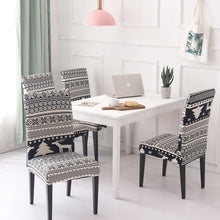 Load image into Gallery viewer, 4/6pcs Dining Chair Cover Spandex Removable Anti-dirty Kitchen Seat Cover Stretch Chair