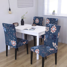 Load image into Gallery viewer, 4/6pcs Dining Chair Cover Spandex Removable Anti-dirty Kitchen Seat Cover Stretch Chair