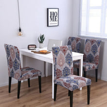Load image into Gallery viewer, 4/6pcs Dining Chair Cover Spandex Removable Anti-dirty Kitchen Seat Cover Stretch Chair