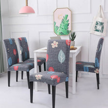 Load image into Gallery viewer, 4/6pcs Dining Chair Cover Spandex Removable Anti-dirty Kitchen Seat Cover Stretch Chair