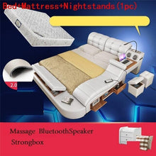 Load image into Gallery viewer, Tempat Tidur Tingkat Modern Infantil Quarto Box Ranza Mobili Per La Casa Leather Cama bedroom Furniture Mueble De Dormitorio Bed