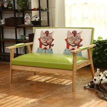 Load image into Gallery viewer, Set Do Salonu Sectional Meuble Maison Meble Recliner Puff Asiento Koltuk Takimi Wood Retro Mueble De Sala Furniture Mobilya Sofa