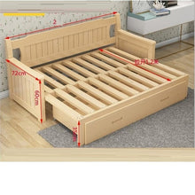 Load image into Gallery viewer, Para Recliner Fotel Wypoczynkowy Folding Puff Asiento Copridivano Wooden De Sala Set Living Room Furniture Mueble Sofa Bed