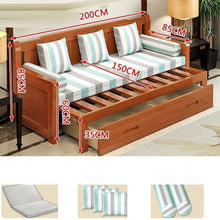 Load image into Gallery viewer, Koltuk Takimi Sillon Mobili Puff Para Sala Recliner Cama Plegable Wooden Set Living Room Furniture Mobilya Mueble Sofa Bed
