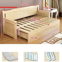 Load image into Gallery viewer, Koltuk Takimi Sillon Mobili Puff Para Sala Recliner Cama Plegable Wooden Set Living Room Furniture Mobilya Mueble Sofa Bed