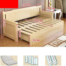 Load image into Gallery viewer, Koltuk Takimi Sillon Mobili Puff Para Sala Recliner Cama Plegable Wooden Set Living Room Furniture Mobilya Mueble Sofa Bed