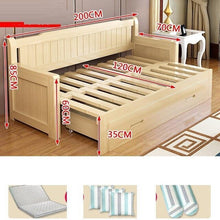 Load image into Gallery viewer, Koltuk Takimi Sillon Mobili Puff Para Sala Recliner Cama Plegable Wooden Set Living Room Furniture Mobilya Mueble Sofa Bed