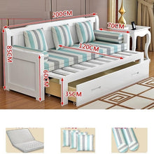 Load image into Gallery viewer, Koltuk Takimi Sillon Mobili Puff Para Sala Recliner Cama Plegable Wooden Set Living Room Furniture Mobilya Mueble Sofa Bed