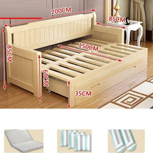 Load image into Gallery viewer, Koltuk Takimi Sillon Mobili Puff Para Sala Recliner Cama Plegable Wooden Set Living Room Furniture Mobilya Mueble Sofa Bed
