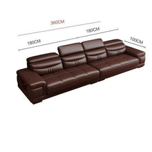 Load image into Gallery viewer, Koltuk Fotel Wypoczynkowy Moderno Para Mobili Meuble Maison Meble Leather Set Living Room Mobilya Furniture Mueble De Sala Sofa