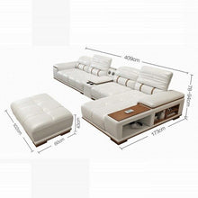 Load image into Gallery viewer, Koltuk Fotel Wypoczynkowy Moderno Para Mobili Meuble Maison Meble Leather Set Living Room Mobilya Furniture Mueble De Sala Sofa