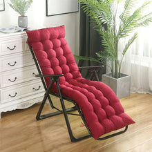 Load image into Gallery viewer, Solid long Recliner Rocking Rattan Chair