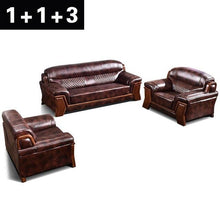 Load image into Gallery viewer, Recliner Meble Do Salonu Moderno Para Sala Pouf Moderne Oturma Grubu Leather Mobilya Mueble Set Living Room Furniture Sofa