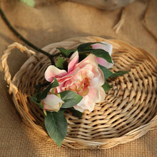 Load image into Gallery viewer, Silk Leaf Eucalyptus Artificial green Leaves For Wedding Decoration DIY Wreath Gift Scrapbooking Craft Apple Plants Fake Flower
