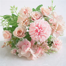 Load image into Gallery viewer, Silk Leaf Eucalyptus Artificial green Leaves For Wedding Decoration DIY Wreath Gift Scrapbooking Craft Apple Plants Fake Flower