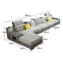Load image into Gallery viewer, Home Puff Sillon Pouf Moderne Oturma Grubu Couch Armut Koltuk Moderno Para Set Living Room Furniture Mueble De Sala Mobilya Sofa