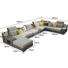 Load image into Gallery viewer, Home Puff Sillon Pouf Moderne Oturma Grubu Couch Armut Koltuk Moderno Para Set Living Room Furniture Mueble De Sala Mobilya Sofa