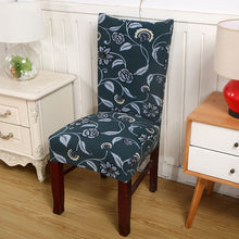 Load image into Gallery viewer, 1/2/4/6 Pieces European Printing Chair Covers Elastic Slipcovers