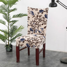 Load image into Gallery viewer, 1/2/4/6 Pieces European Printing Chair Covers Elastic Slipcovers