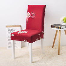 Load image into Gallery viewer, 1/2/4/6 Pieces European Printing Chair Covers Elastic Slipcovers