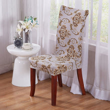 Load image into Gallery viewer, 1/2/4/6 Pieces European Printing Chair Covers Elastic Slipcovers