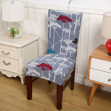 Load image into Gallery viewer, 1/2/4/6 Pieces European Printing Chair Covers Elastic Slipcovers